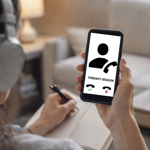 Audio Call therapy w/o webcam